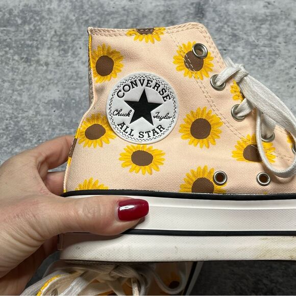Converse Chuck Taylor All Star Lift High 'Summer Spirit - Sunflower Season' - Picture 5 of 7